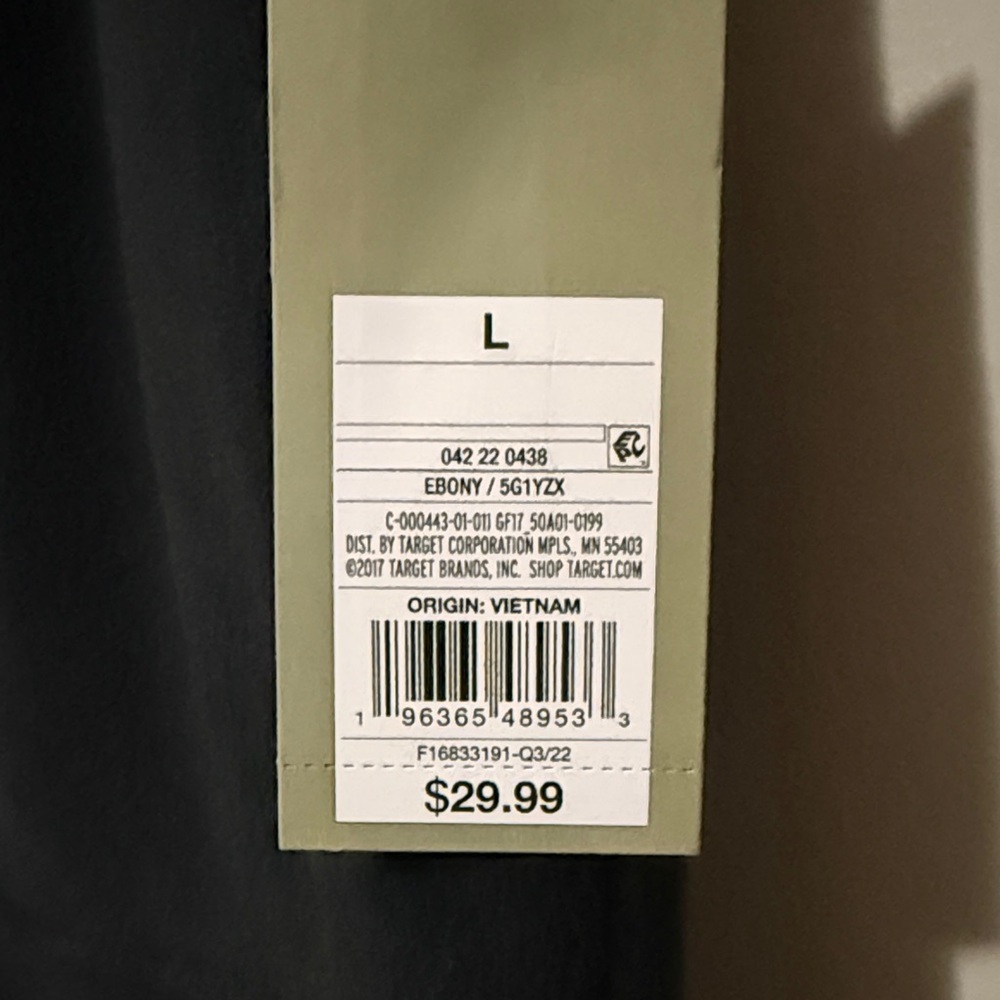 Goodfellow & Co Black Men's Knit Pants Size Large - Picture 2 of 8